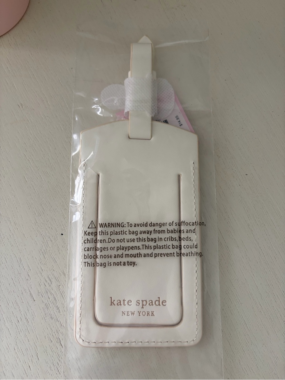 Kate Spade MISS to MRS Tumbler & Luggage Tag - Picture 5 of 5